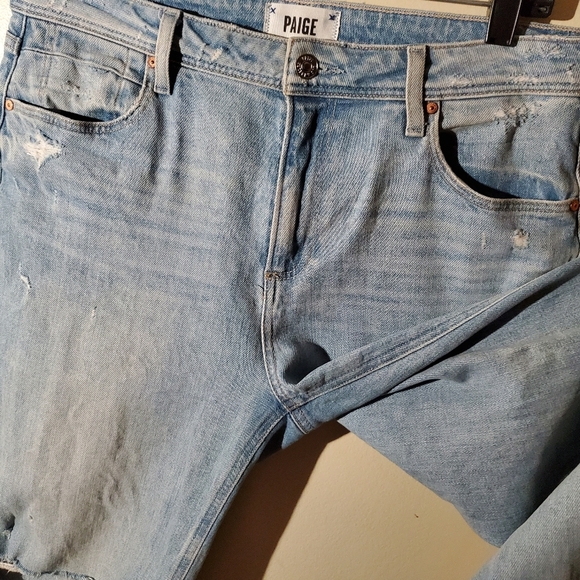 Paige Noella  Destructed Jeans Size 29 - Picture 7 of 10